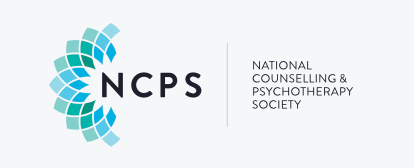National Counselling & Psychotherapy Society registered organisation badge